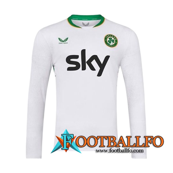 Nueva Camiseta Equipo Nacional Irlanda Manga Largas Segunda 2024/2025