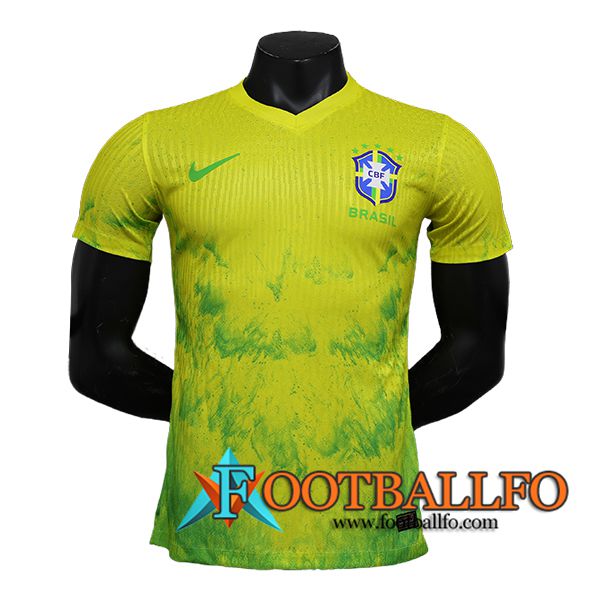 Camiseta Equipo Nacional Brasil Special Edition Amarillo 2024/2025