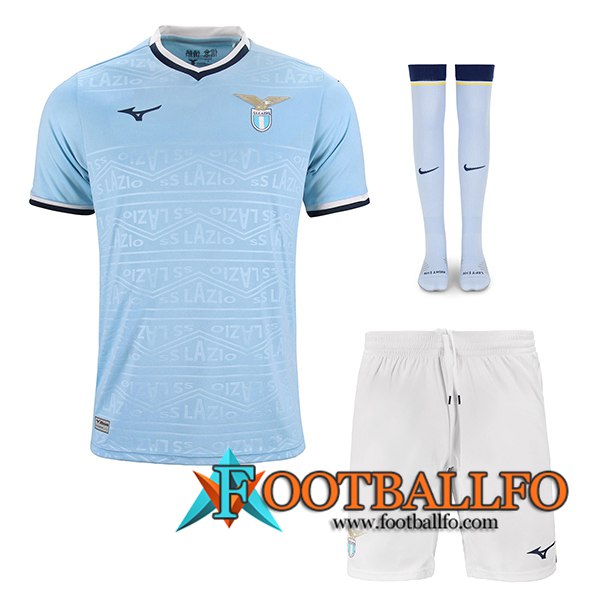 Camisetas Futbol Lazio Primera (Cortos + Calcetines) 2024/2025