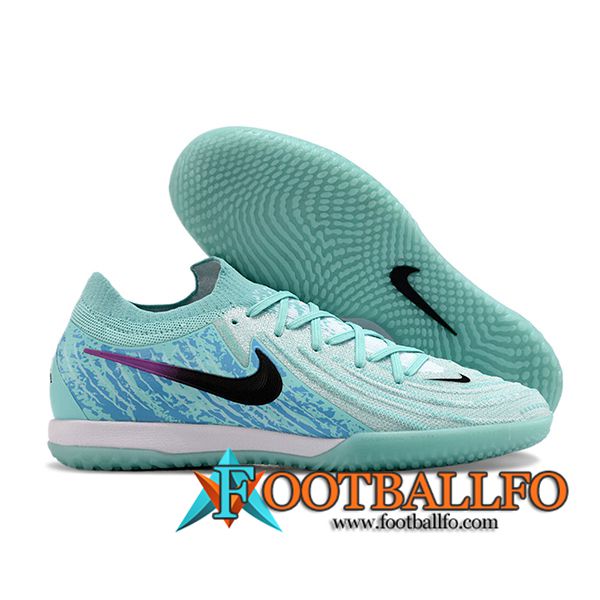 Nike Botas De Fútbol Phantom GX II Elite IC Verde/Negro