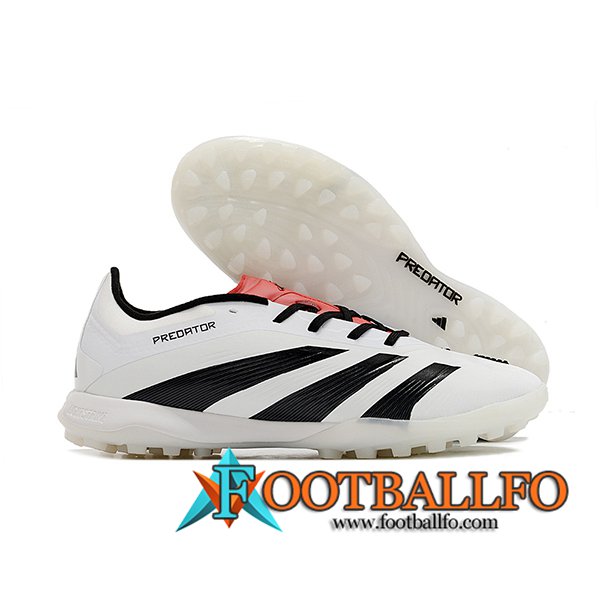 Adidas Botas De Fútbol PREDATOR 24 ELITE TF BOOTS39 Blanco/Negro