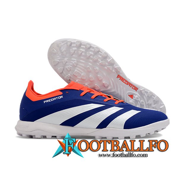 Adidas Botas De Fútbol PREDATOR 24 ELITE TF BOOTS39 Azul/Blanco/Naranja