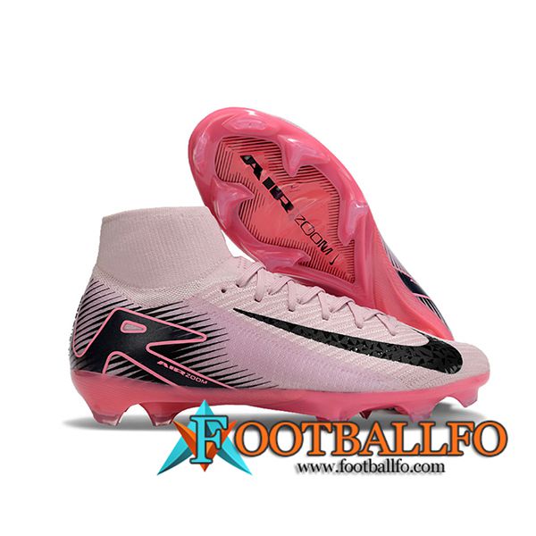 Nike Botas De Fútbol Air Zoom Mercurial Superfly IIX Elite FG Rosa/Negro