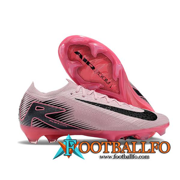 Nike Botas De Fútbol AIR Zoom Mercurial Vapor 16 Elite XXV FG Rosa/Negro