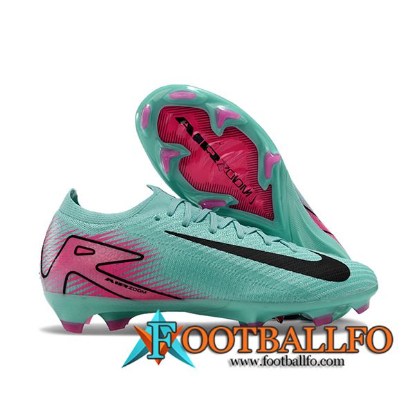 Nike Botas De Fútbol AIR Zoom Mercurial Vapor 16 Elite XXV FG Verde/Rosa/Negro