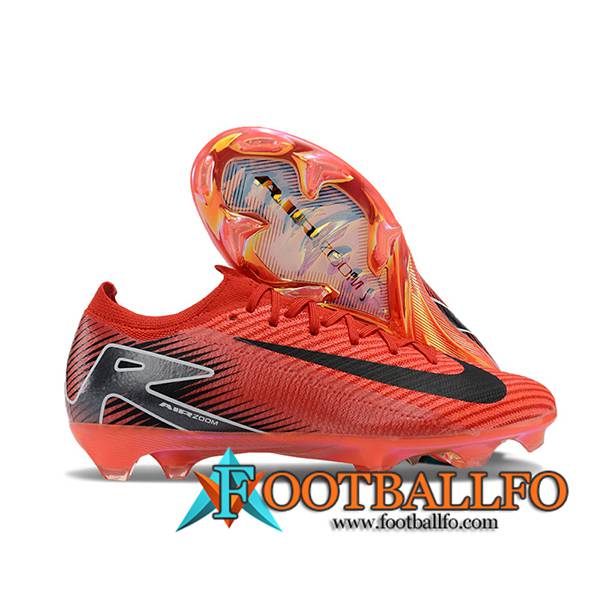 Nike Botas De Fútbol AIR Zoom Mercurial Vapor 16 Elite XXV FG Naranja/Negro