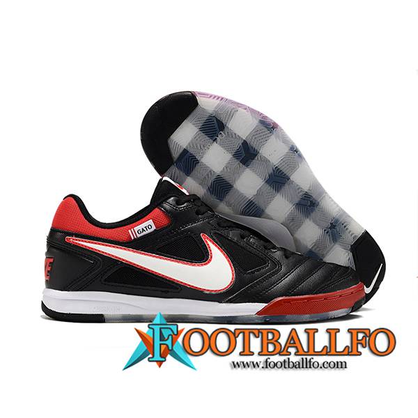 Nike Botas De Fútbol Supreme x Nike SB Gato Negro/Blanco/Rojo