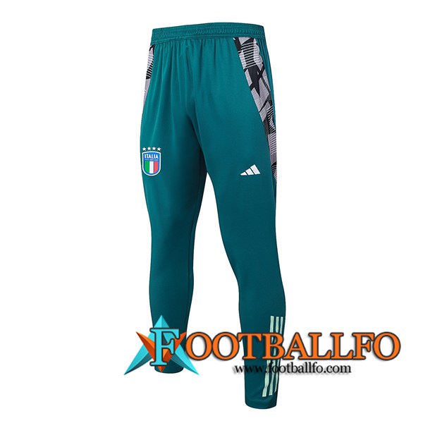 Pantalon Entrenamiento Italia Verde 2024/2025