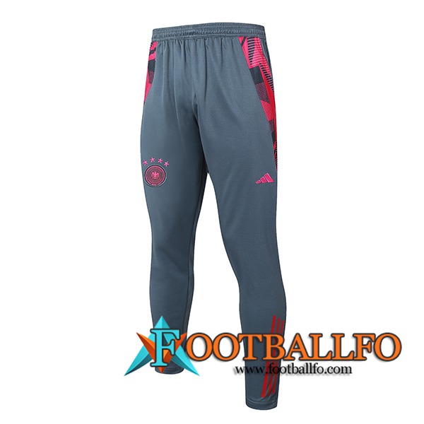 Pantalon Entrenamiento Alemania Gris/Rosa 2024/2025