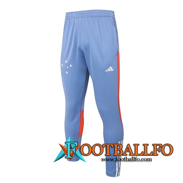 Pantalon Entrenamiento Cruzeiro Gris/Naranja 2024/2025