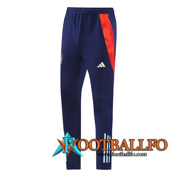 Pantalon Entrenamiento España Violeta/Rojo 2024/2025