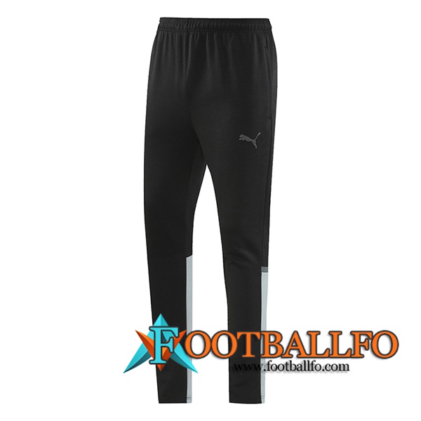 Pantalon Entrenamiento PUMA Negro/Gris 2024/2025