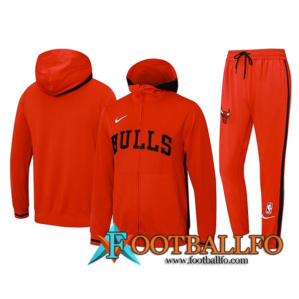 Chandal Equipos De Futbol Chicago Bulls Rojo/Negro 2024/2025