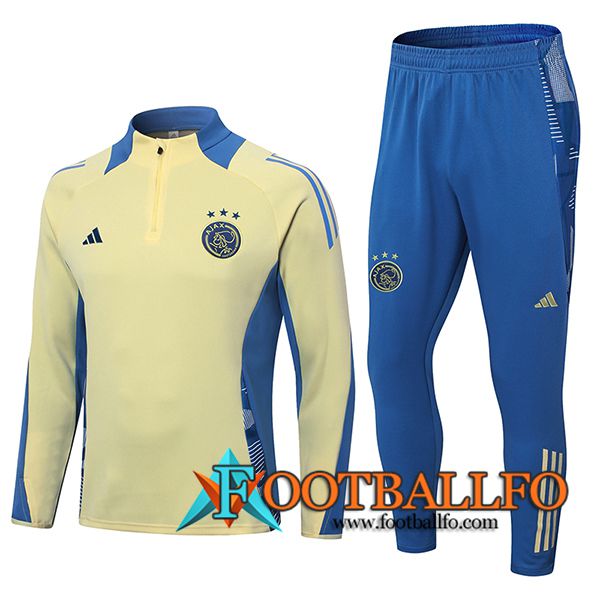 Chandal Equipos De Futbol Ajax Amarillo/Azul 2024/2025