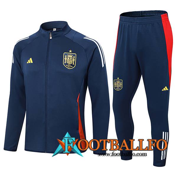 Chandal Equipos De Futbol Chaquetas España azul real 2024/2025