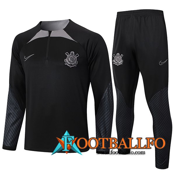 Chandal Equipos De Futbol Corinthians Negro/Gris 2024/2025