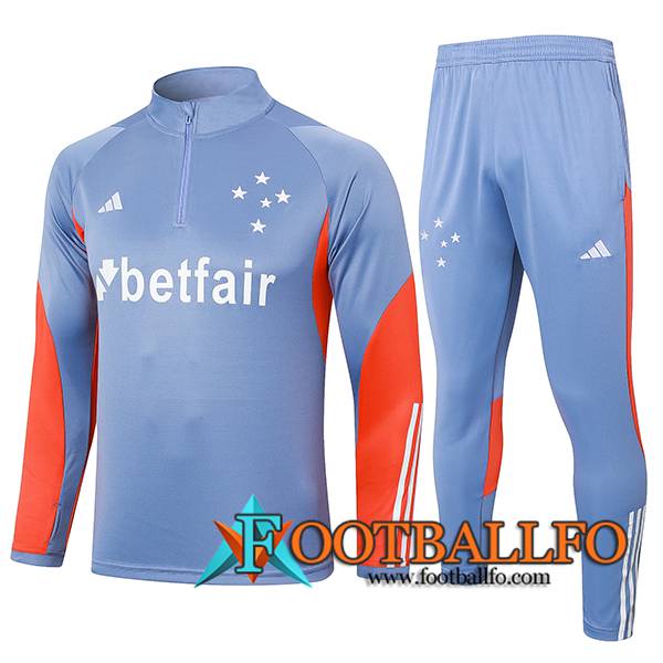 Chandal Equipos De Futbol Cruzeiro Gris/Naranja 2024/2025