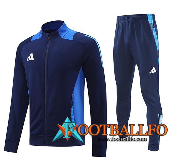 Chandal Equipos De Futbol Chaquetas Adidas Azul Oscuro 2024/2025