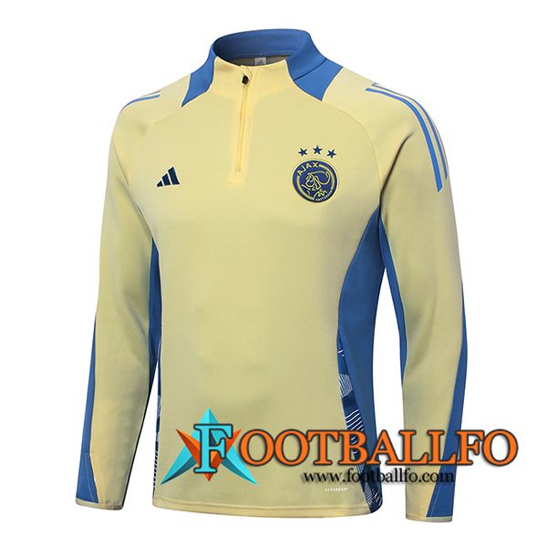 Sudadera De Entrenamiento Ajax Amarillo/Azul 2024/2025