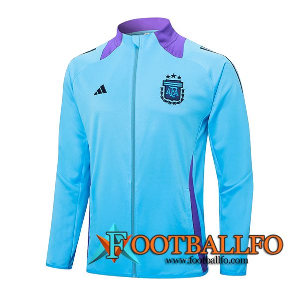 Chaquetas Futbol Argentina Azul/Violeta 2024/2025