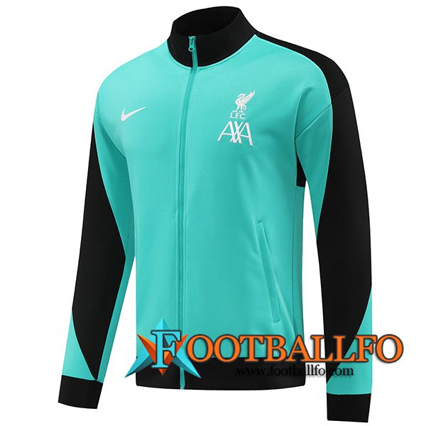 Chaquetas Futbol FC Liverpool Verde/Negro 2024/2025