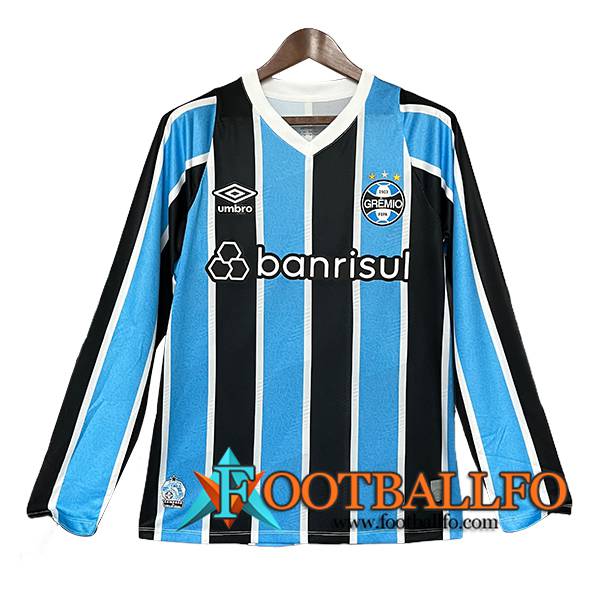 Camisetas De Futbol Gremio Primera Manga Largas 2024/2025