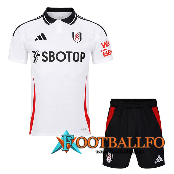 Nueva Camisetas De Futbol Fulham Ninos Primera 2024/2025