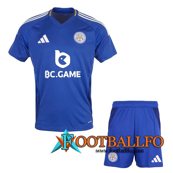 Nueva Camisetas De Futbol Leicester City Ninos Primera 2024/2025