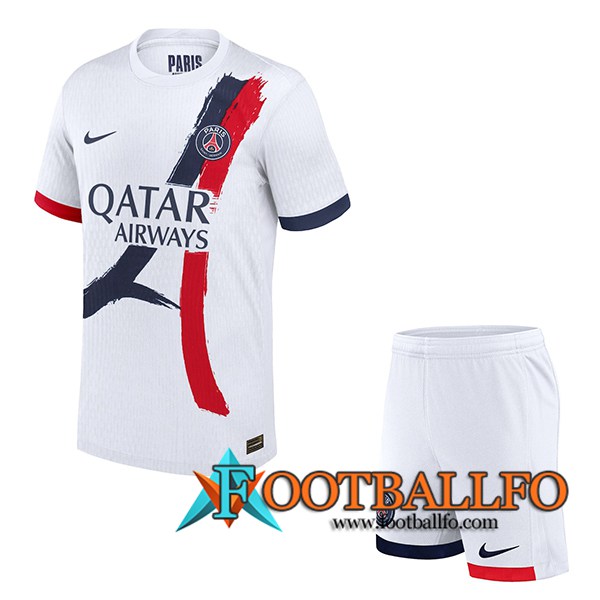 Nueva Camisetas De Futbol PSG Ninos Segunda 2024/2025