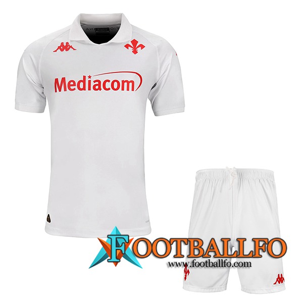 Nueva Camisetas De Futbol ACF Fiorentina Ninos Segunda 2024/2025