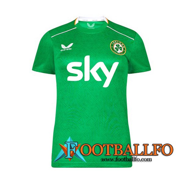 Camisetas De Futbol Irlanda Mujer Primera 2024/2025