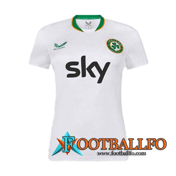 Camisetas De Futbol Irlanda Mujer Segunda 2024/2025