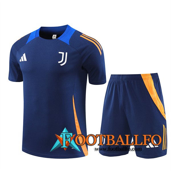 Camiseta Entrenamiento Juventus Azul/Naranja 2024/2025