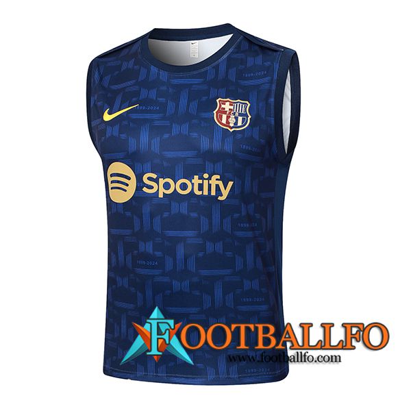 Chalecos De Futbol FC Barcelona azul real 2024/2025