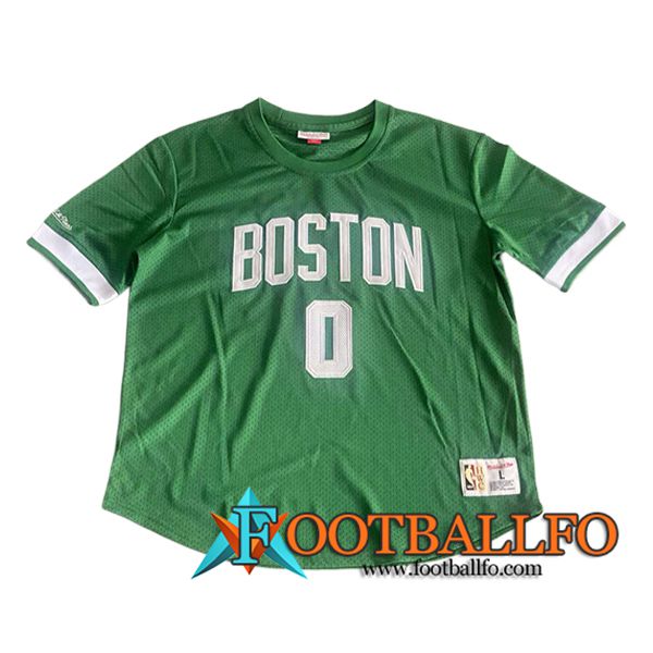 Camisetas Boston Celtics (TATUM #0) 2024/25 Verde/Blanco