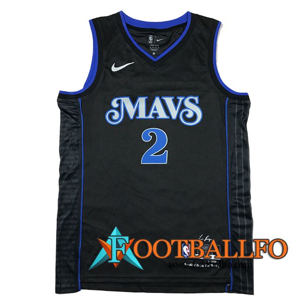 Camisetas Dallas Mavericks (LIVELY II #2) 2024/25 Negro/Azul