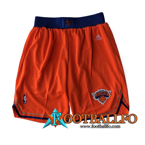 Cortos NBA New York Knicks 2024/25 Naranja -02