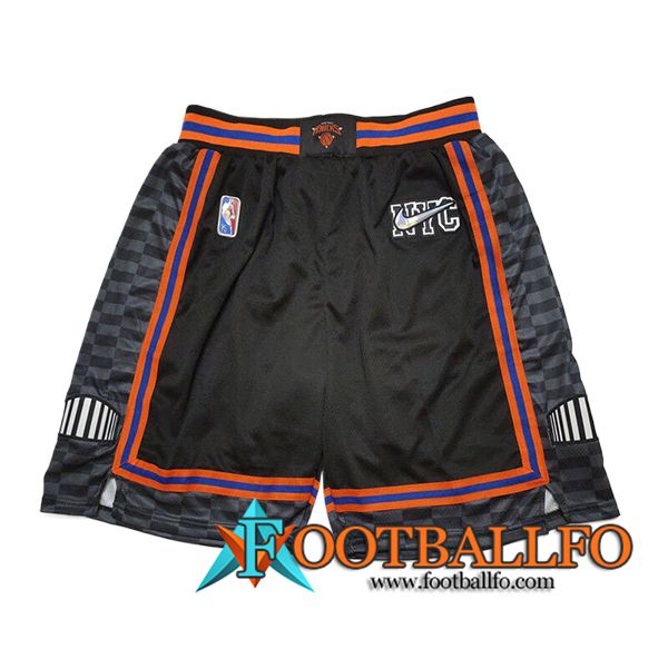 Cortos NBA New York Knicks 2024/25 Negro