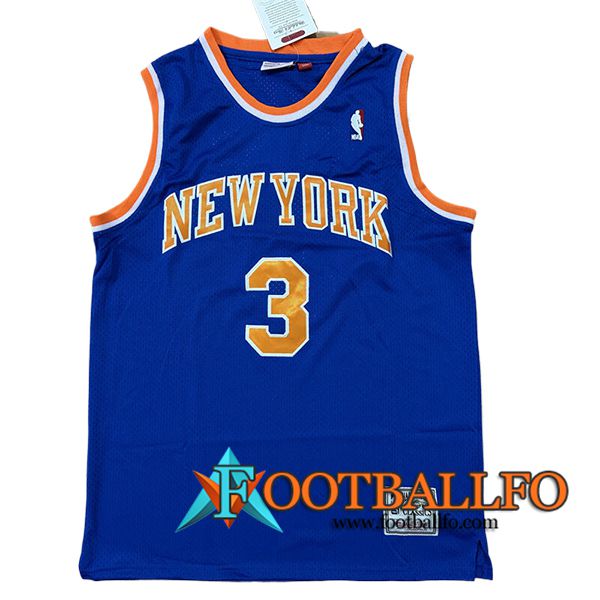 Camisetas New York Knicks (STARKS #3) 2024/25 Azul/Amarillo