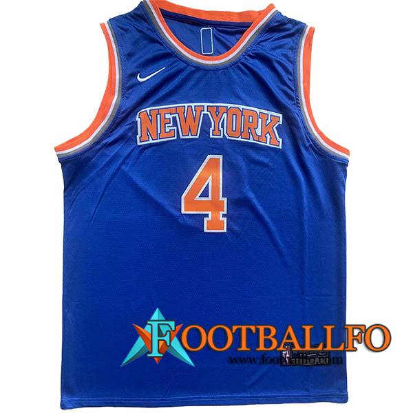 Camisetas New York Knicks (Rosa #4) 2024/25 Azul/Naranja