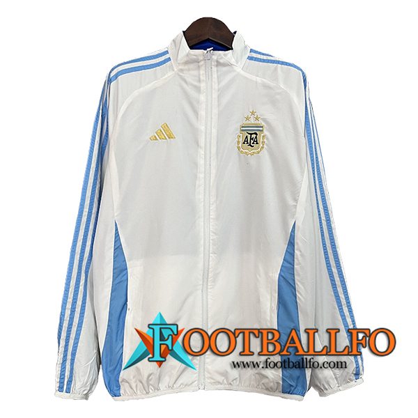 Rompevientos Argentina Blanco/Azul 2024/2025