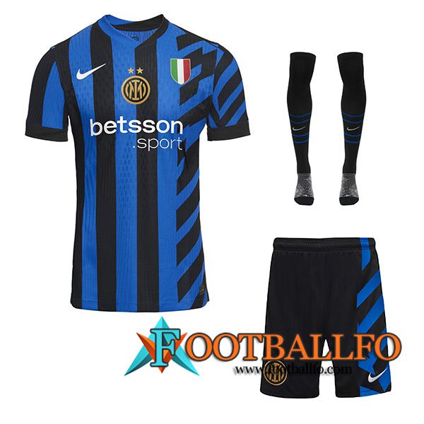 Ensemble Maillot Inter Milan Primera (Short + Chaussettes) 2024/2025