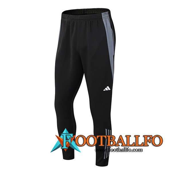 Pantalon Entrenamiento Adidas Negro/Gris 2024/2025