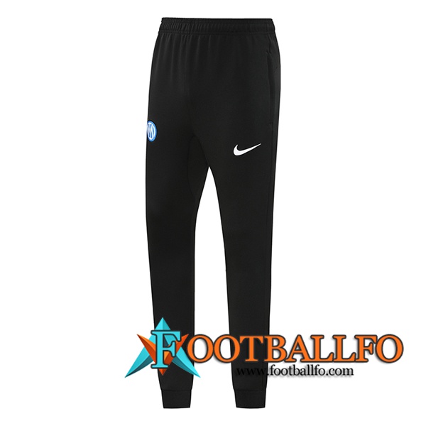 Pantalon Entrenamiento Inter Milan Negro 2024/2025