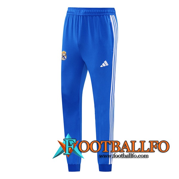 Pantalon Entrenamiento Real Madrid Azul/Blanco 2024/2025