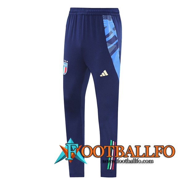 Pantalon Entrenamiento Italia azul real 2024/2025