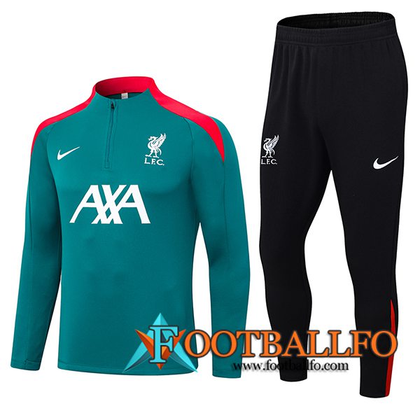 Chandal Equipos De Futbol FC Liverpool Verde/Rojo 2024/2025