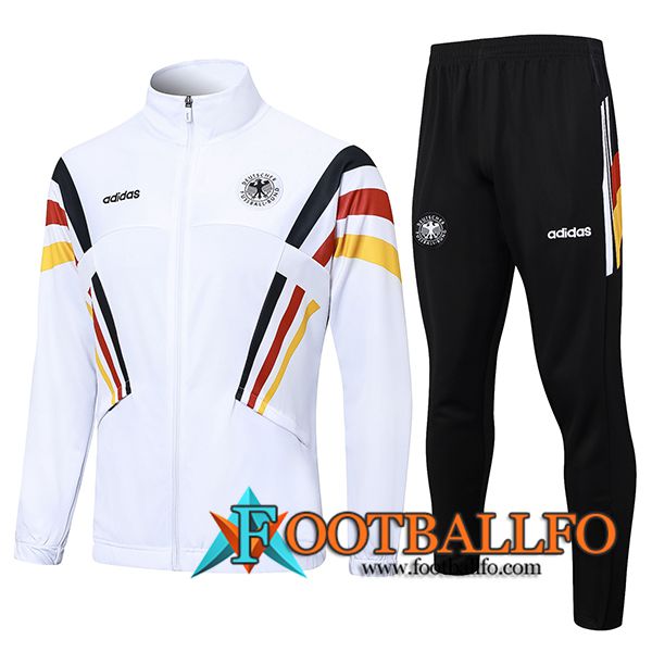 Chandal Equipos De Futbol Chaquetas Alemania Blanco 2024/2025