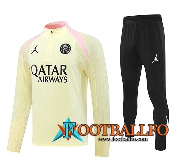 Chandal Equipos De Futbol PSG Amarillo/Rosa 2024/2025