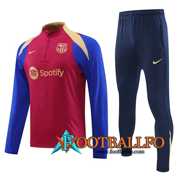 Chandal Equipos De Futbol FC Barcelona Rojo/Azul/Amarillo 2024/2025 -03